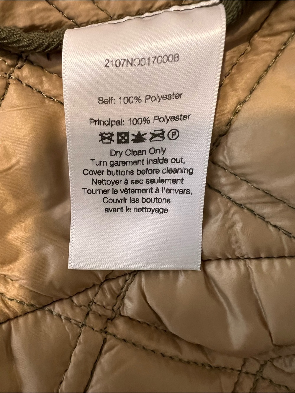 Veronica Beard Inigo Quilted Coat Fall Jacket Size XS - Picture 6 of 8